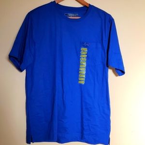 Greg Norman blue T-shirt
